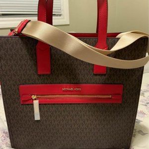 SOLD Michael Kors Kenly Large Tote with strap - BRAND NEW
